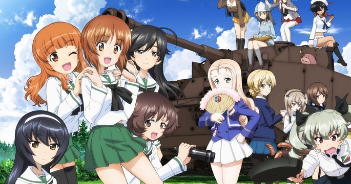 1 - Animes de deporte - Girls & Panzer