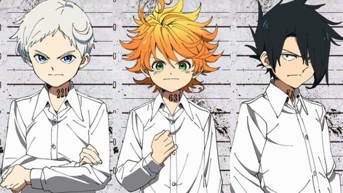 1 - Animes de terror - Yakusoku No neverland