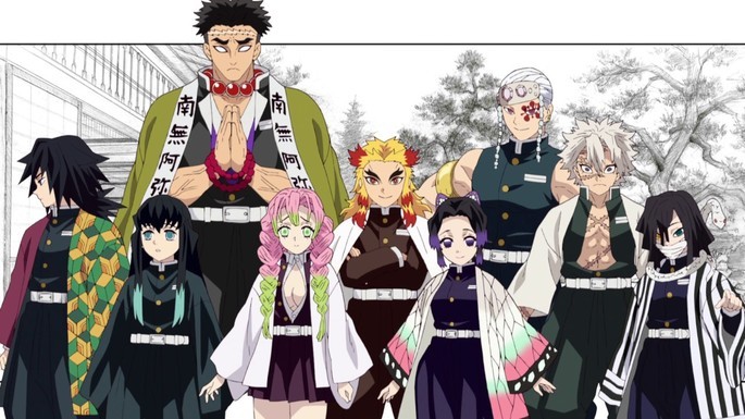 1 - Kimetsu No Yaiba - Hashira - Los pilares actuales