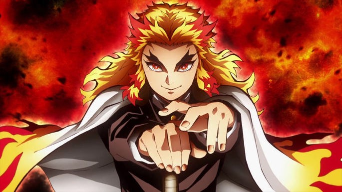 10 - Kimetsu No Yaiba - Personajes - Kyojuro Rengoku