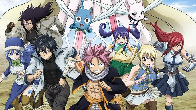 14 Animes de accion - Fairy Tail