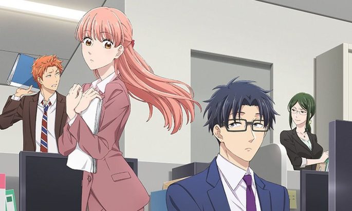 15- Los mejores anime de romance - Wotaku Ni Koi Wa Muzukashi