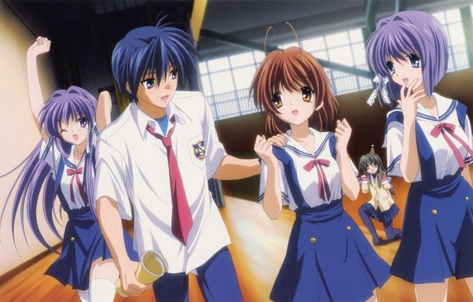 2 - Los mejores anime de romance - Clannad