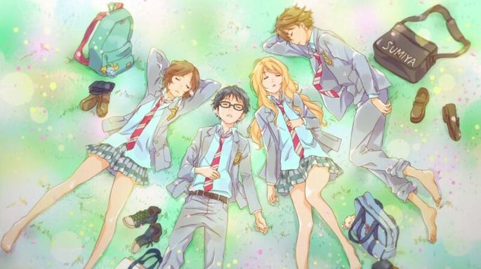 Your Lie in April Anime Netflix