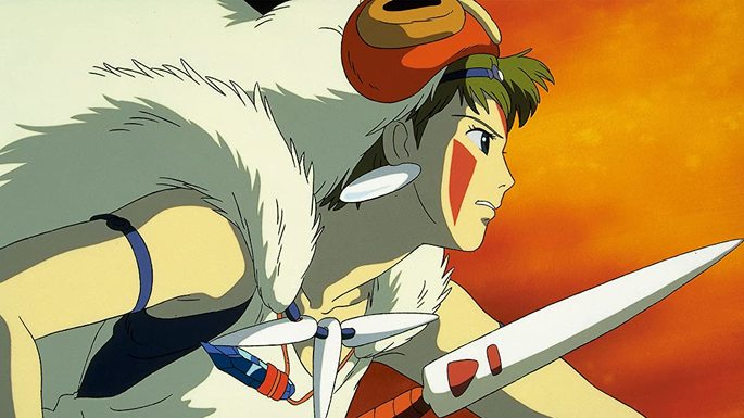 20 - Mejores anime de la historia - Princess Mononoke