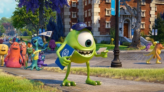 21 - Películas de Pixar - Monsters University
