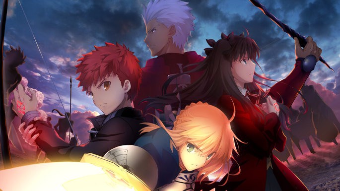 35 - Mejores anime de la historia - Fate Stay Night series