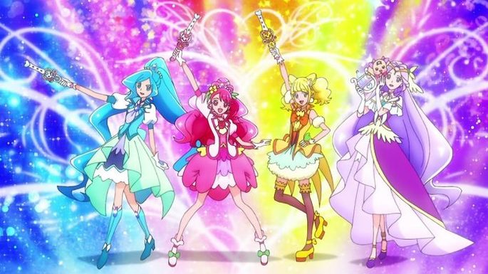 4 - Estrenos anime marzo - Healin' Good♡Precure Movie Yume no Machi de Kyun! Tto GoGo! Dai Henshin!!