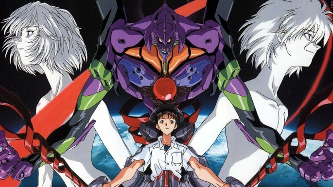 4 - Mejores animes doblados - Neon Genesis Evangelion
