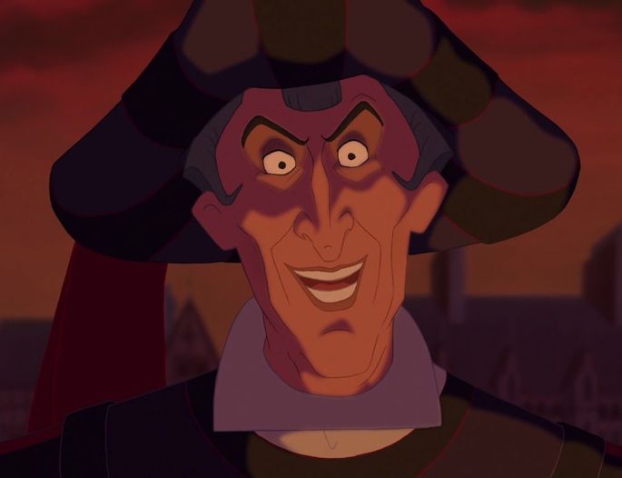 4 - Villanos de Disney - Claude Frollo