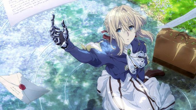 49 - Mejores anime de la historia - Violet Evergarden