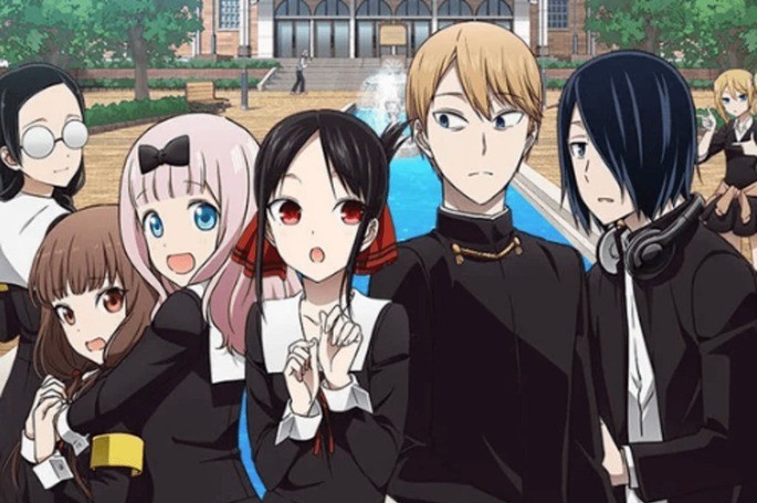 5 - Los mejores anime de romance - Kaguya-sama Love is War