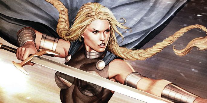 5 - Superheroinas de Marvel - Brunhilde