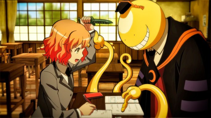 56 - Mejores anime de la historia - Assassination Classroom