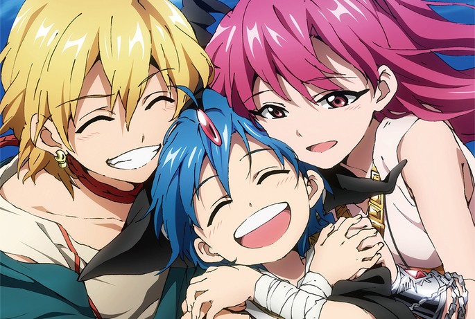 58 - Mejores anime de la historia - Magi The Labyrinth of Magic