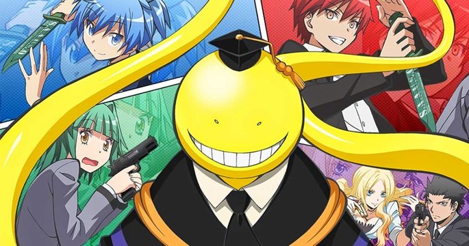 6 - Los mejores animes shounen - Assassination Classroom