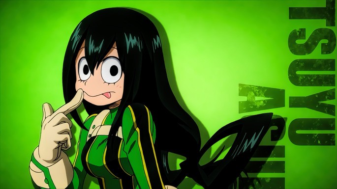 6 Tsuyu Asui Boku No Hero Academia Personajes