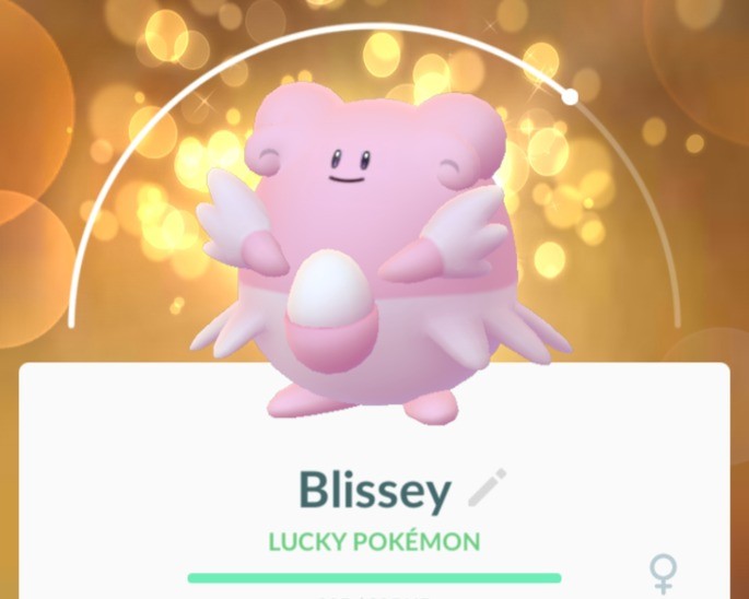 blissey lucky