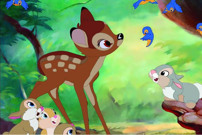 8 - Películas para niños - Bambi