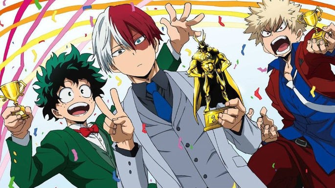 9 - Mejores anime de la historia - Boku No Hero Academia