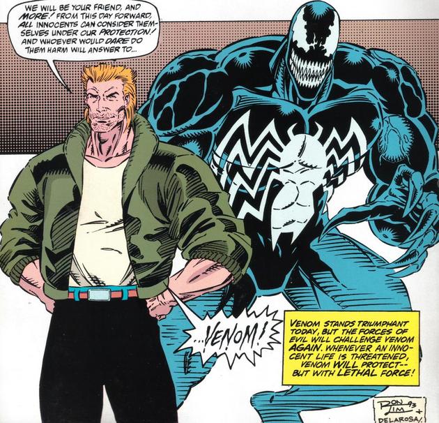 Venom, el antihéroe de Marvel Comics